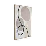 Abstract Decorative Wall Painting (Beige & Cream)