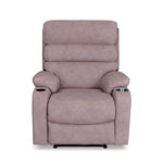 Ease Massage Chair with Manual Recliner (Mauve)