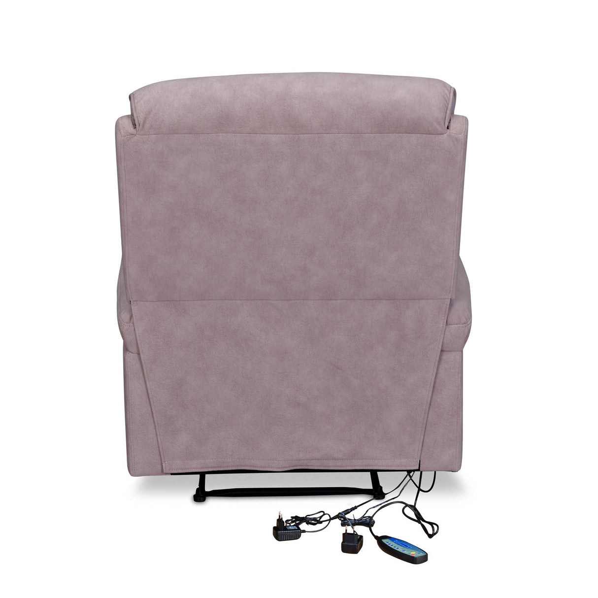 Ease Massage Chair with Manual Recliner (Mauve)