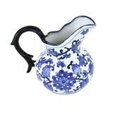 Floral Decorative Porcelain Jar Vase (Blue & White)