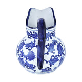 Floral Decorative Porcelain Jar Vase (Blue & White)