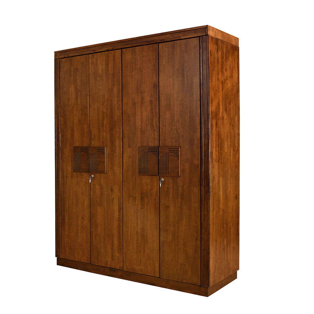 Albury 4 Door Wardrobe (Antique Cherry)