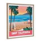 Ocean Beach California Canvas Wall Painting (Multicolor)