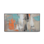 Abstract Canvas Wall Painting (Multicolor)