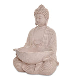 Buddha Holding Lotus Polyresin Showpiece (Sand)