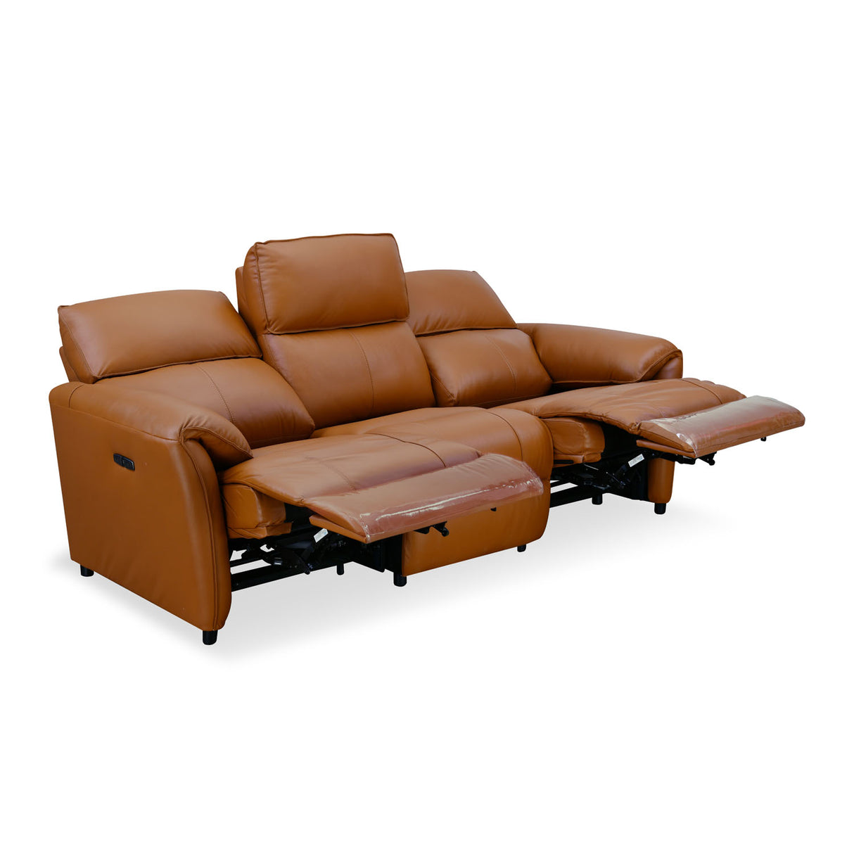 Wingston 3 Seater Electric Recliner (Tan)