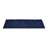 Diamond Polyester 45 x 130 cm Runner (Navy)