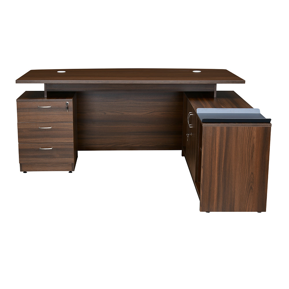 Elegant Neo Office Table (Walnut)