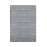 Fluted Flannel Polyester Double Blanket (Grey)