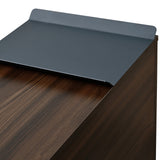 Nilkamal Elegant Neo Office Table (Walnut)