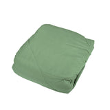 Polyester Reversible Single Bed Comforter (Olive)