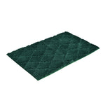 Diamond Polyester 20' x 31' Anti Skid Bath Mat (Green)