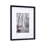 Single MDF Wall Mounted Photo Frame (Black, 8 x 10 Inch)