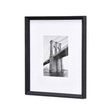 Single MDF Wall Mounted Photo Frame (Black, 5 x 7 Inch)