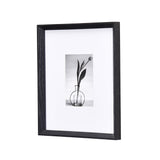 Single MDF Wall Mounted Photo Frame (Black, 4 x 6 Inch)