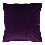 Quilted Embossed Polyester 16' X 16' Cushion Cover (Purple)