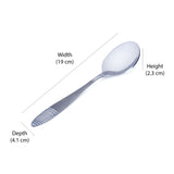 Arias by Lara Dutta Lunar Stainless Steel Dinner Spoon Set of 6