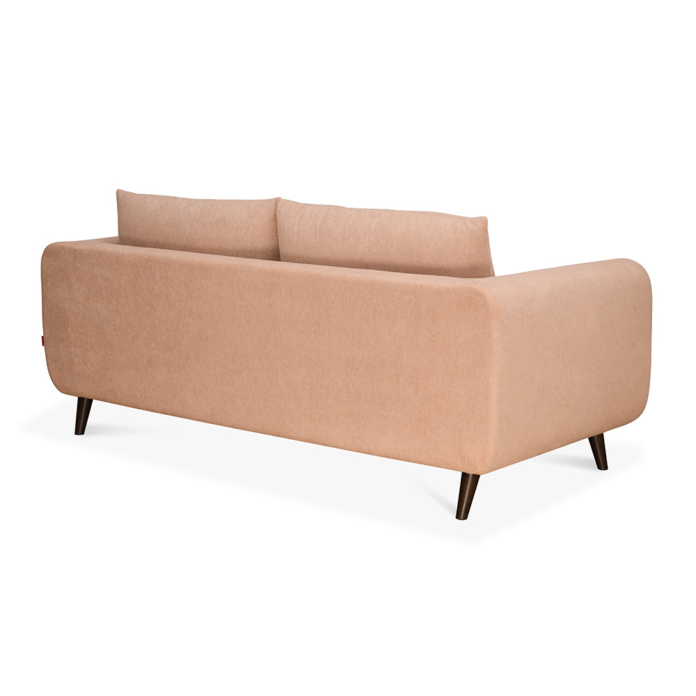 Harper 3 Seater Fabric Sofa (Peach)