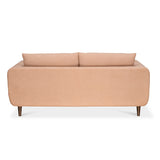 Harper 3 Seater Fabric Sofa (Peach)