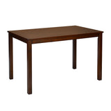 Jewel 4 Seater Dining Table (Cappuccino)