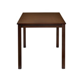 Jewel 4 Seater Dining Table (Cappuccino)