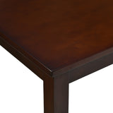 Jewel 4 Seater Dining Table (Cappuccino)