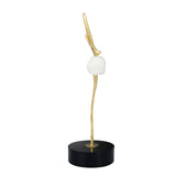 Ballerina Dancing Metal Showpiece (Gold)