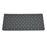 Rectangular Geometric 43.5 x 28.5 cm Table Placemat Set of 4 (Grey)