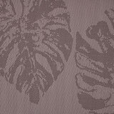 Leaves Design 45 x 30 cm PVC Table Placemat Set of 6 (Taupe)