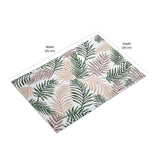 Leaves Design 45 x 30 cm PVC Table Placemat Set of 4 (Multicolor)