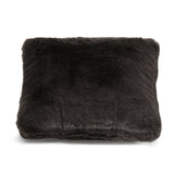 Soft Fur Polyester 16' x 16' Filled Cushion (Grey)