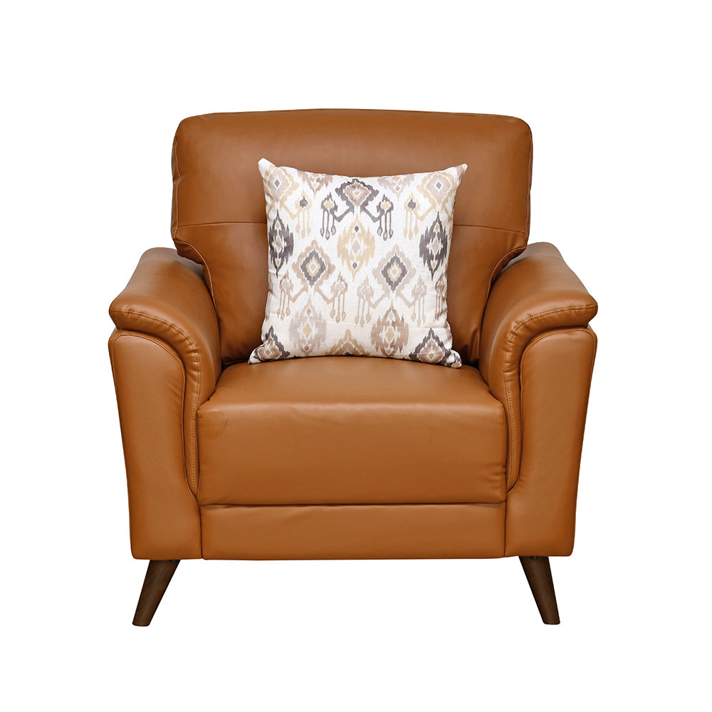 Aiden 1 Seater Sofa (Tan)