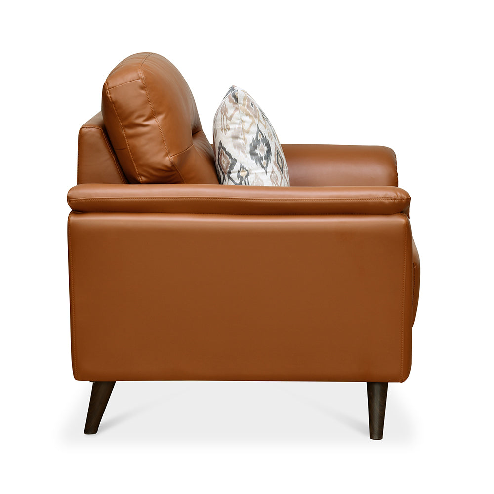 Aiden 1 Seater Sofa (Tan)