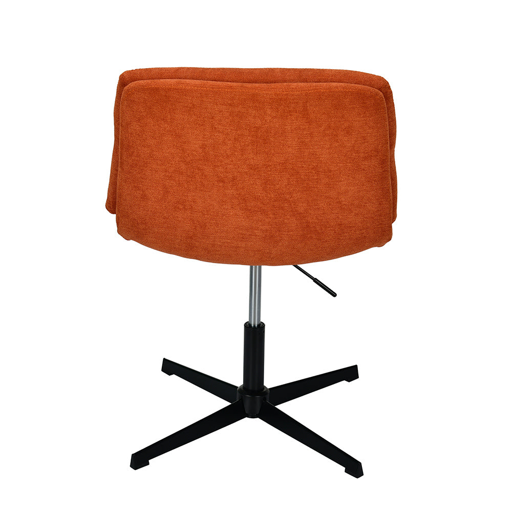 Xander Adjustable Height Swivel Chair (Rust)