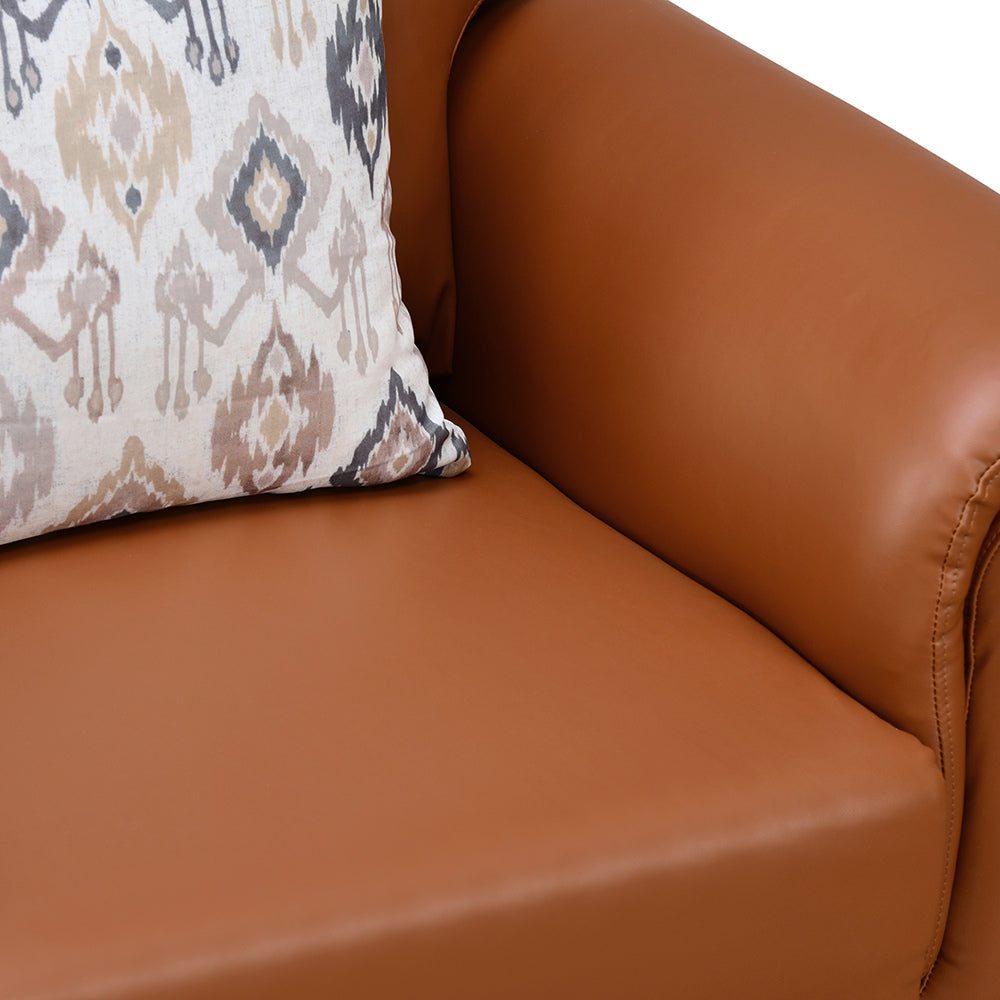 Aiden 1 Seater Sofa (Tan)