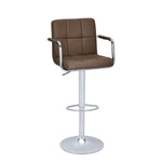 Escape Adjustable Height Swivel Bar Stool (Beige)