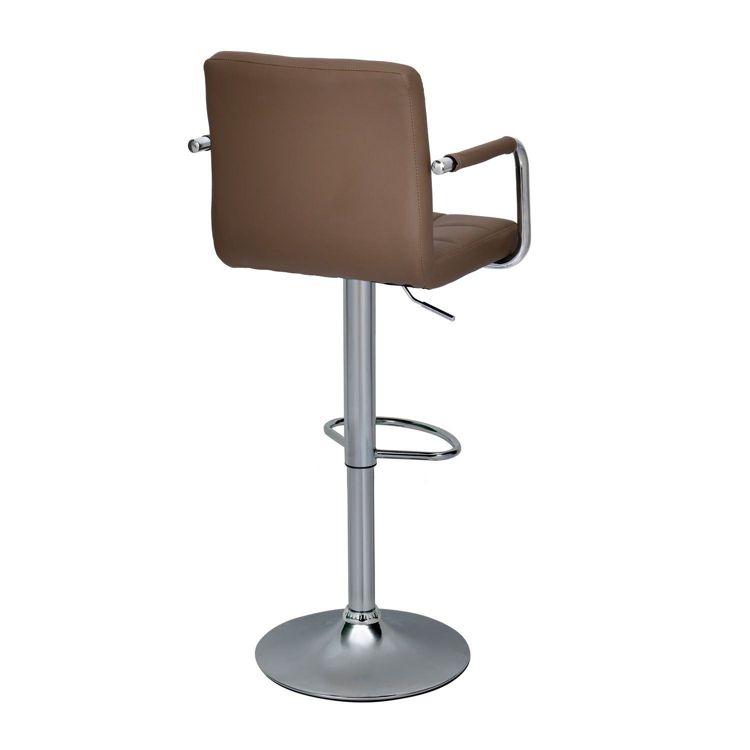 Escape Adjustable Height Swivel Bar Stool (Beige)