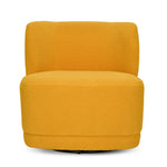 Fender 1 Seater Swivel Base Fabric Chair (Mustard)