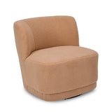 Fender 1 Seater Swivel Base Fabric Chair (Beige)