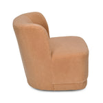 Fender 1 Seater Swivel Base Fabric Chair (Beige)