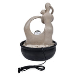 Couple Love Decorative Water Fountain With LED Light (Sand)