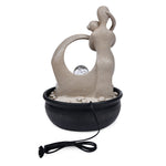 Couple Love Decorative Water Fountain With LED Light (Sand)