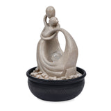 Couple Love Decorative Water Fountain With LED Light (Sand)