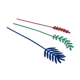 Areca Palm Artificial Stick Set of 3 (Multicolor)