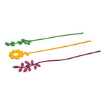 Daisy MDF Artificial Stick Set of 3 (Multicolor)