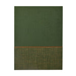 Rectangular Semi Fluting Design Wall Decor (Green)