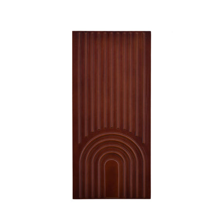 Rectangular Decorative MDF Wall Panel (Brown)