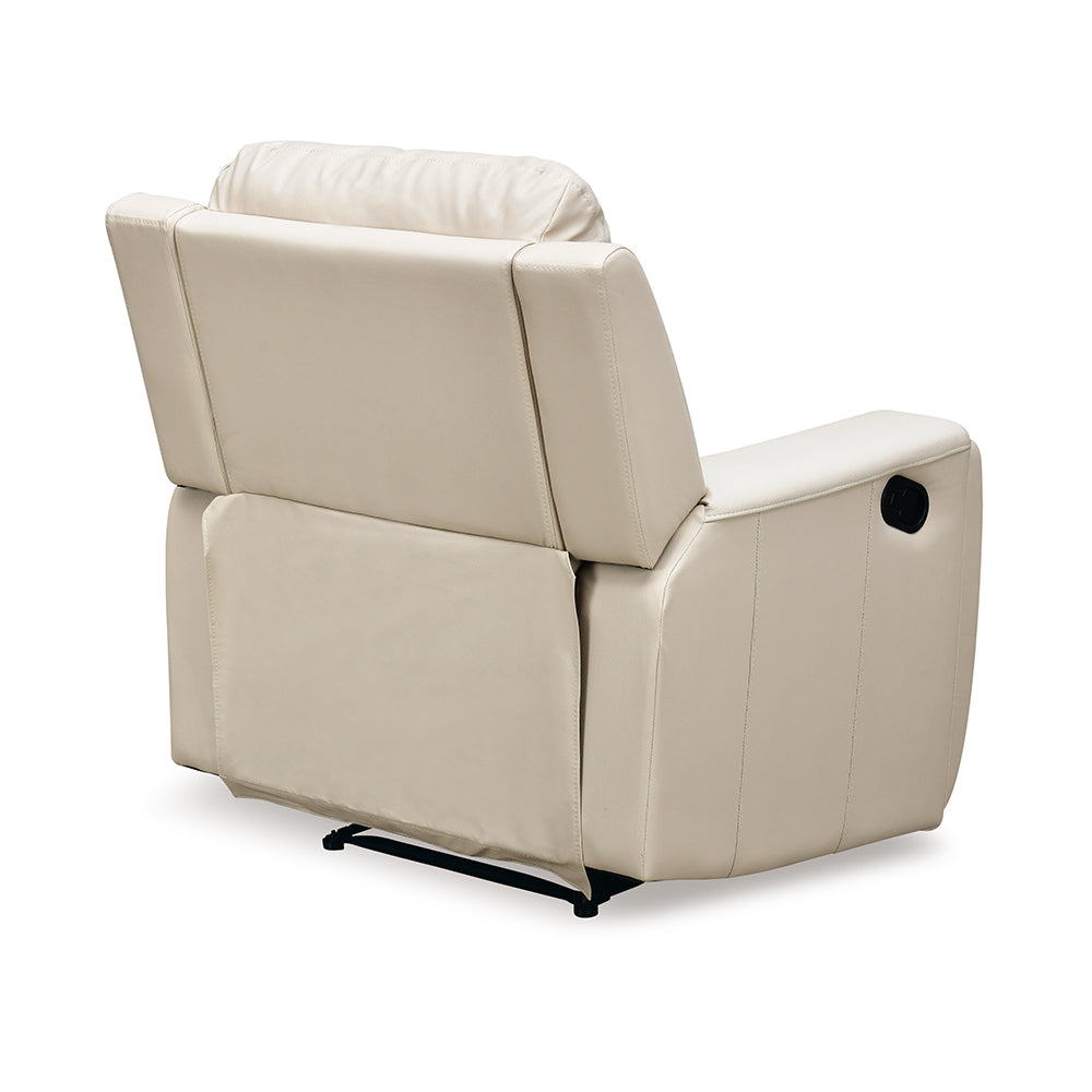 Levon 1 Seater Manual Recliner (Light Beige)