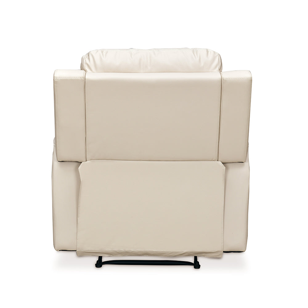 Levon 1 Seater Manual Recliner (Light Beige)