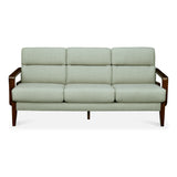 Sailor 3 Seater Fabric Sofa (Taupe Brown)